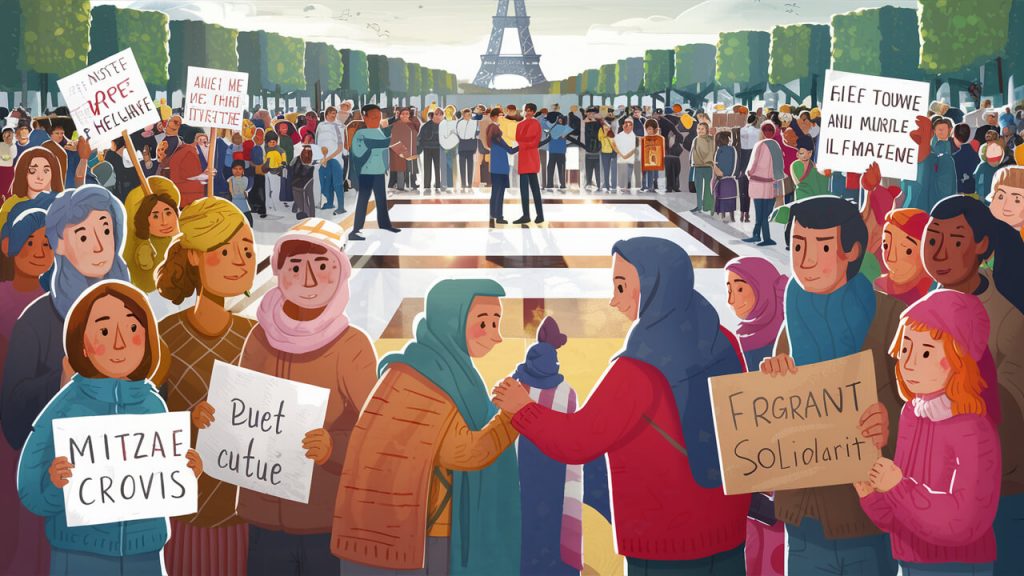 L'intégration des migrants dans la société française